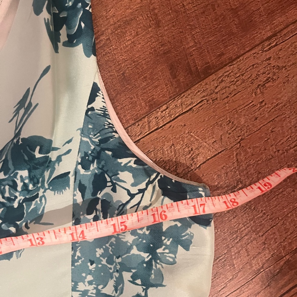 Ann Taylor Blue Floral Midi Dress - Picture 5 of 5
